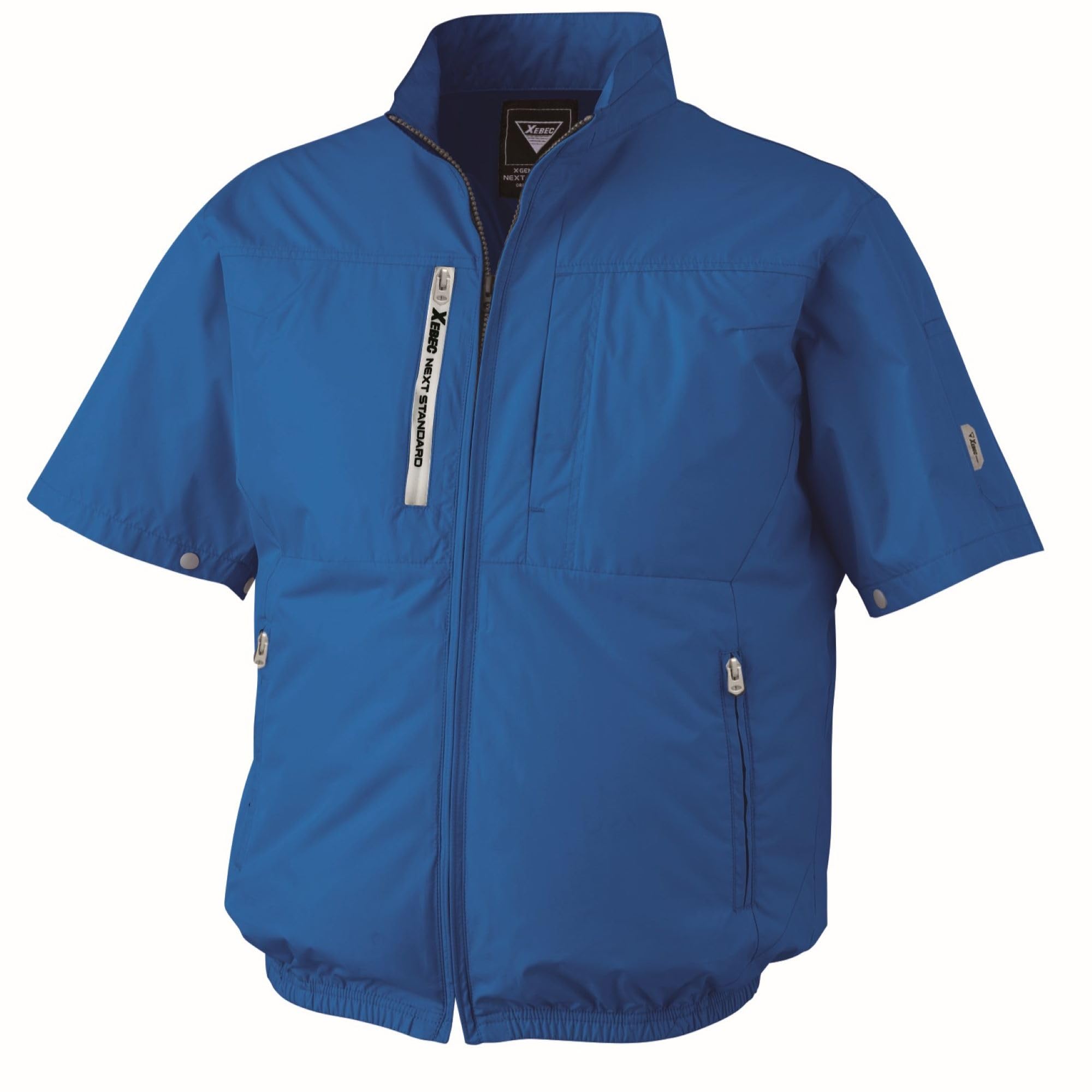 ■XEBEC 空調服半袖ブルゾンXE98034-40-3L ブルー〔品番:XE98034403L〕【6970481:0】[店頭受取不可] Amazon.co.jp: XEBEC 空調服半袖ブルゾンXE98034－40